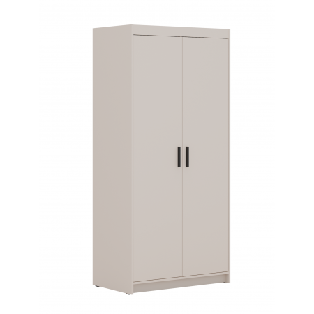 Szafa dwudrziowa 90 cm uchylna TRINO beżowa